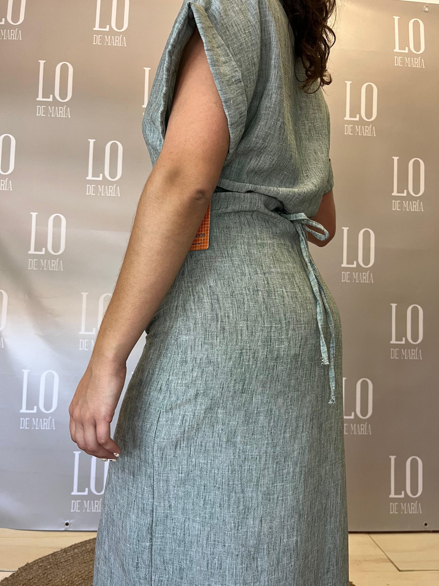 VESTIDO FRUNCIDO CORDON