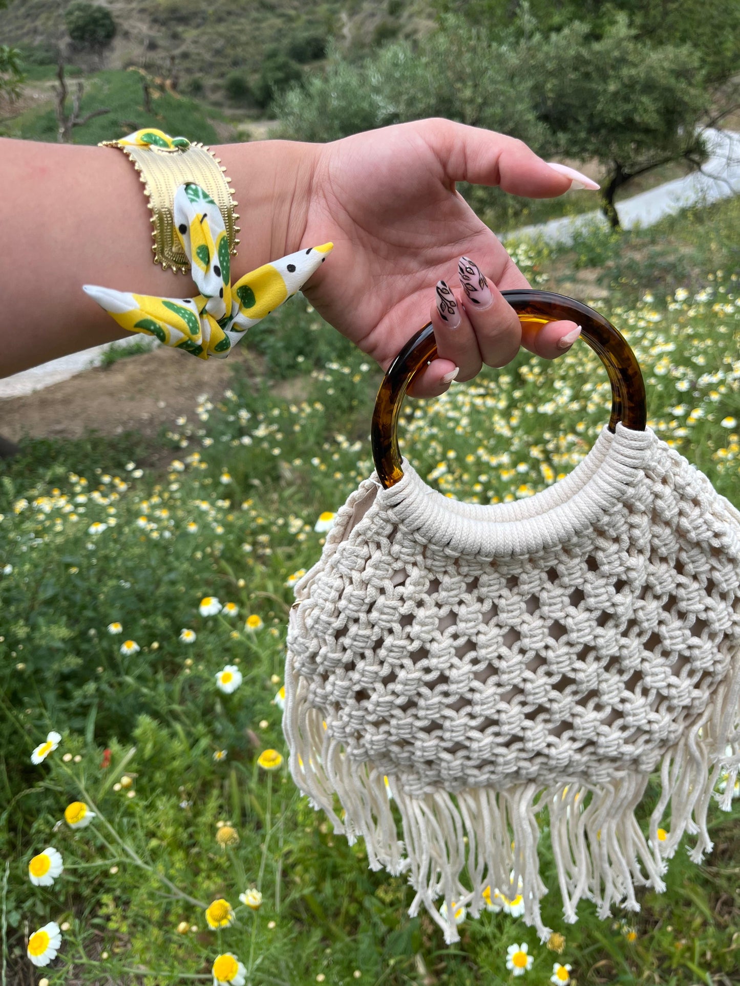 BOLSO CROCHET CAREY "BIZNAGA"