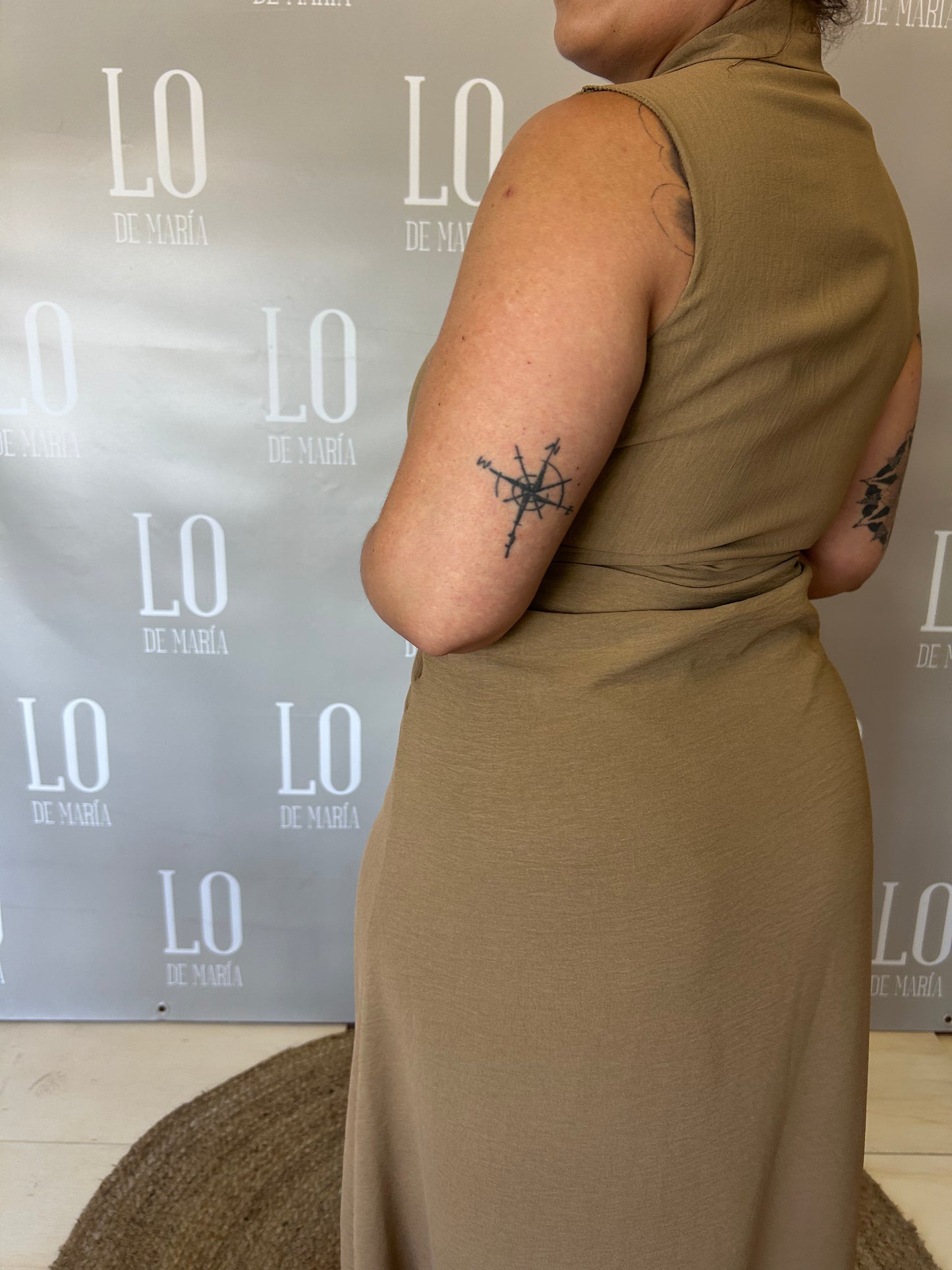 VESTIDO CAMISA LAZO