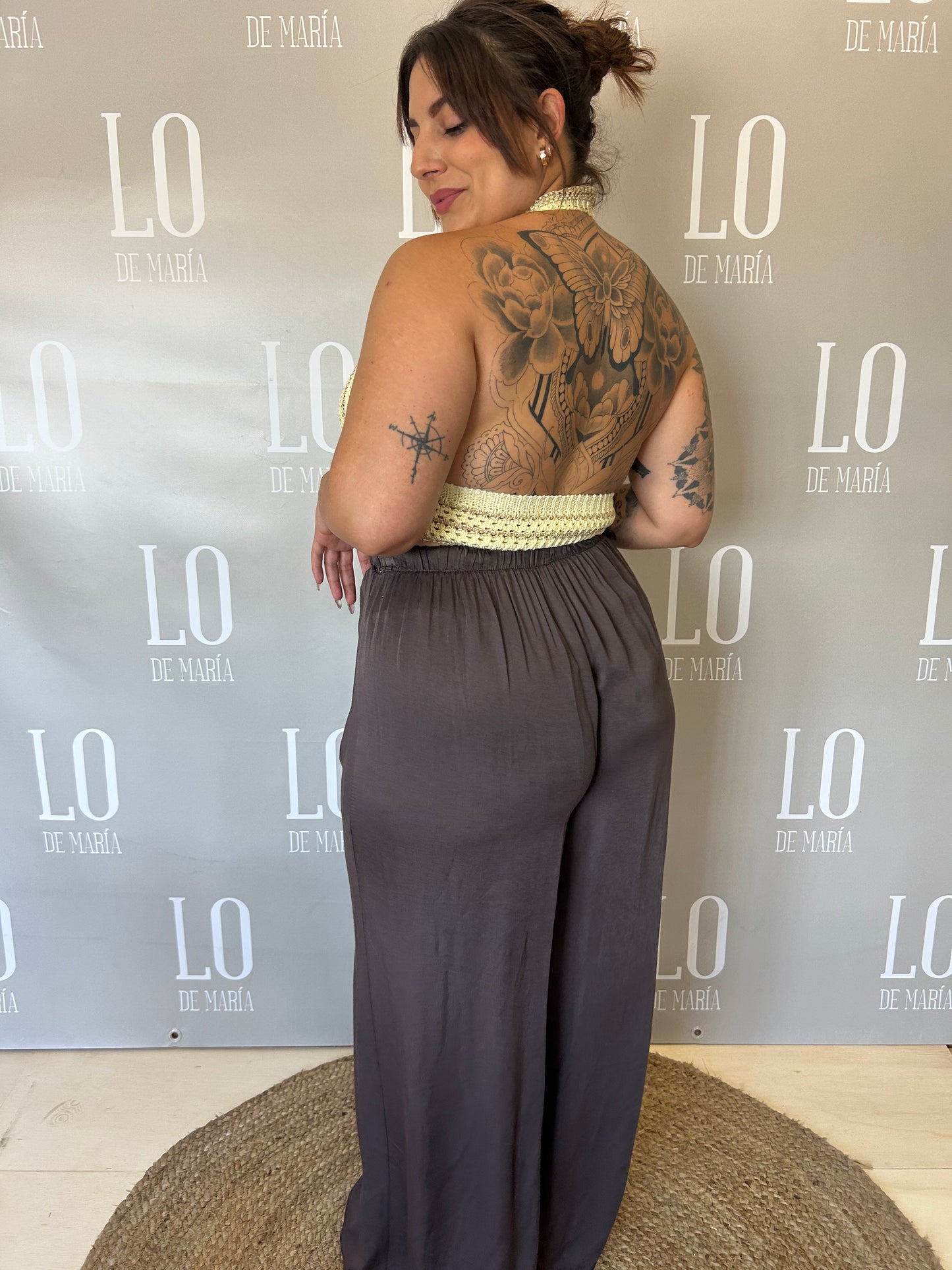 TOP CROCHET DORADO