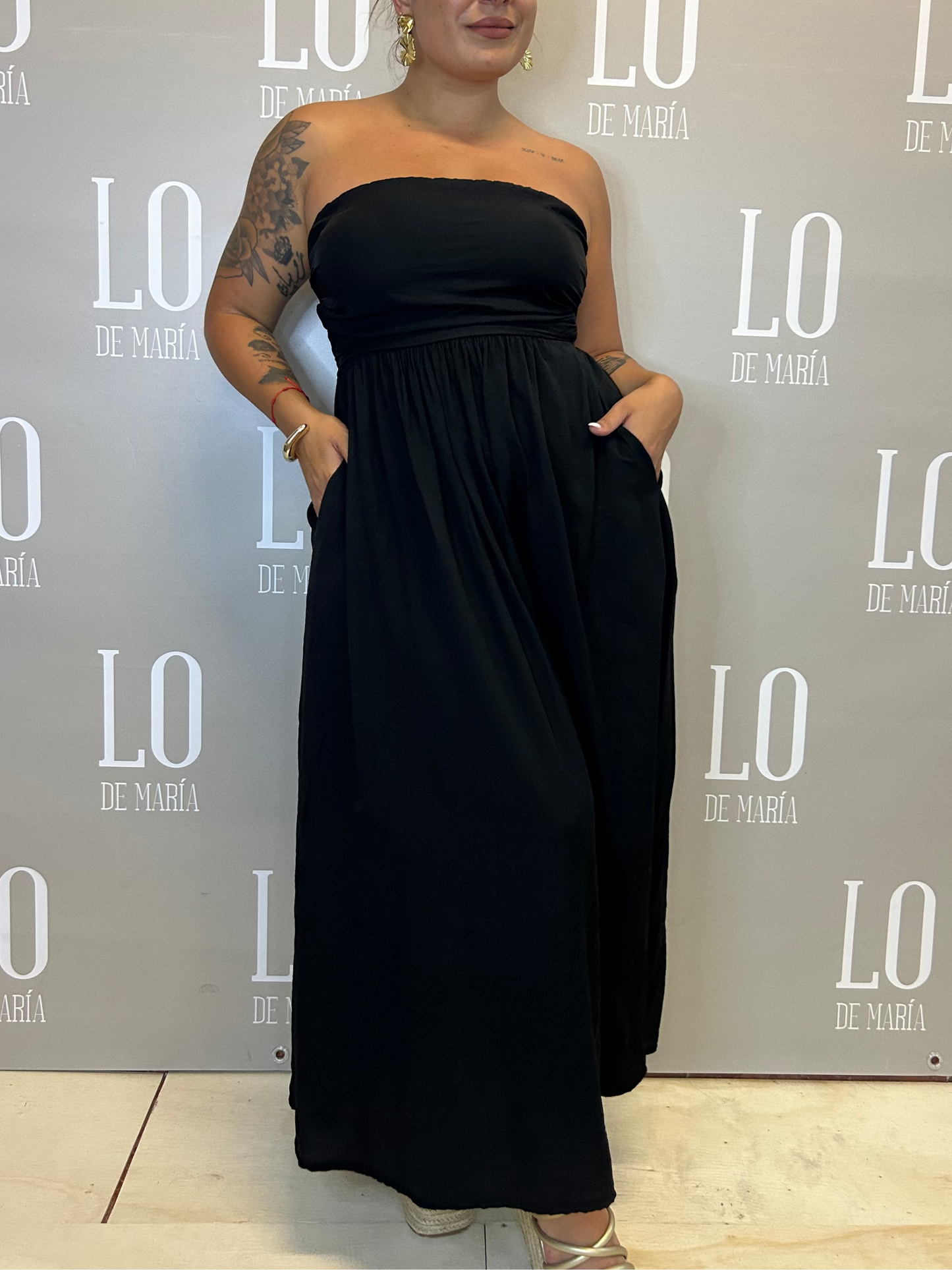 VESTIDO CORSÉ NEGRO