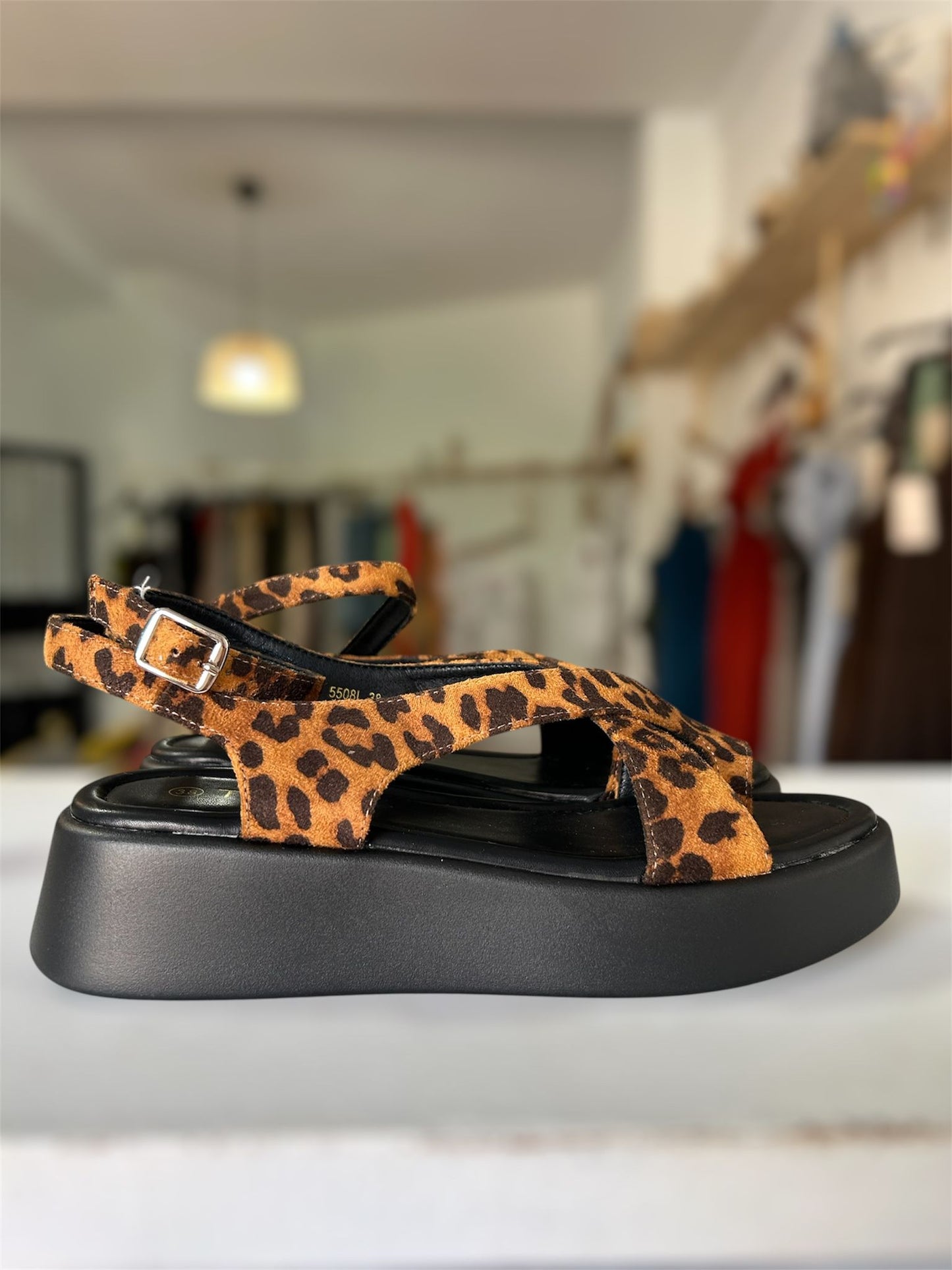 SANDALIAS LEOPARDO