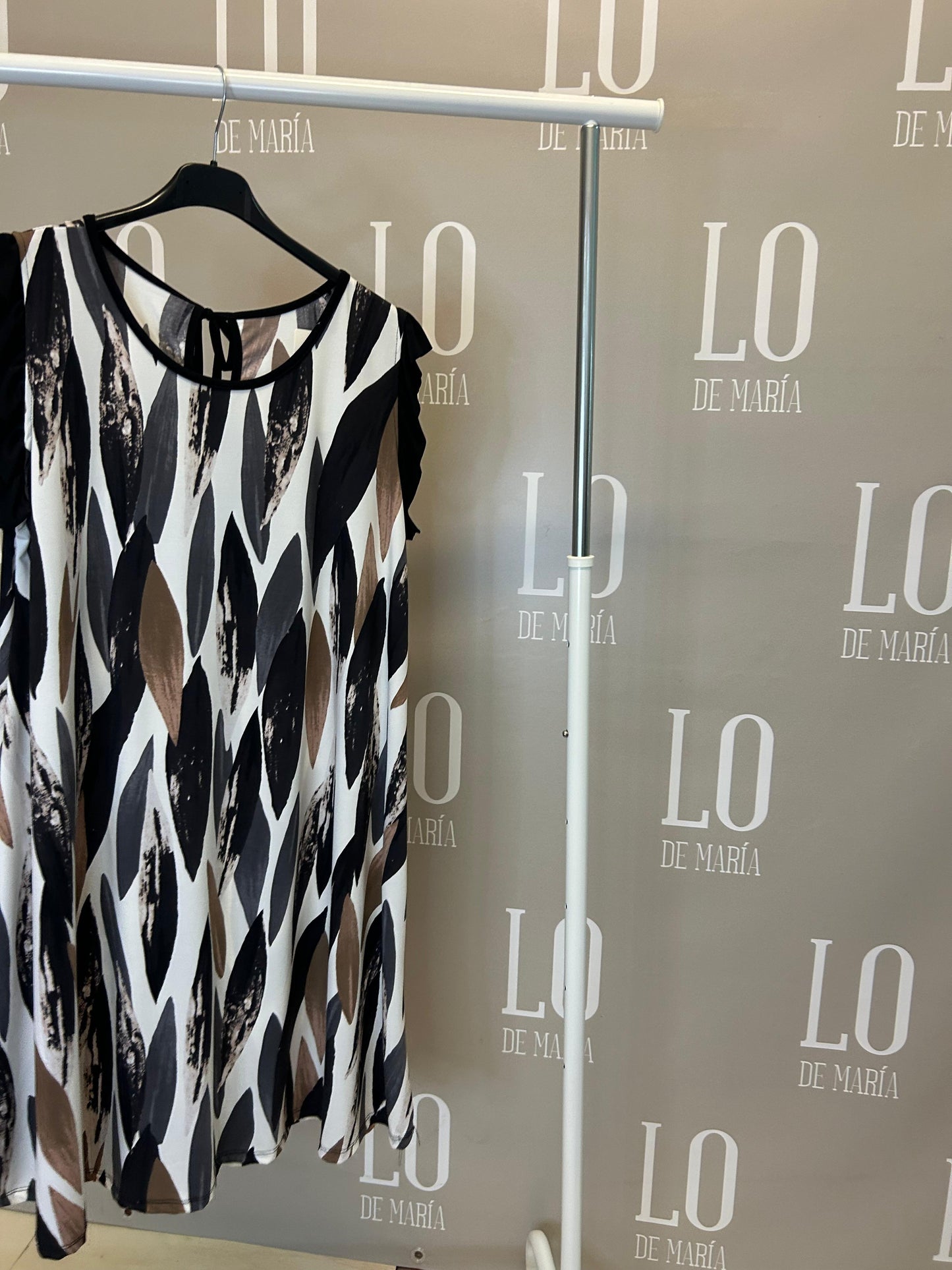 VESTIDO HOJAS