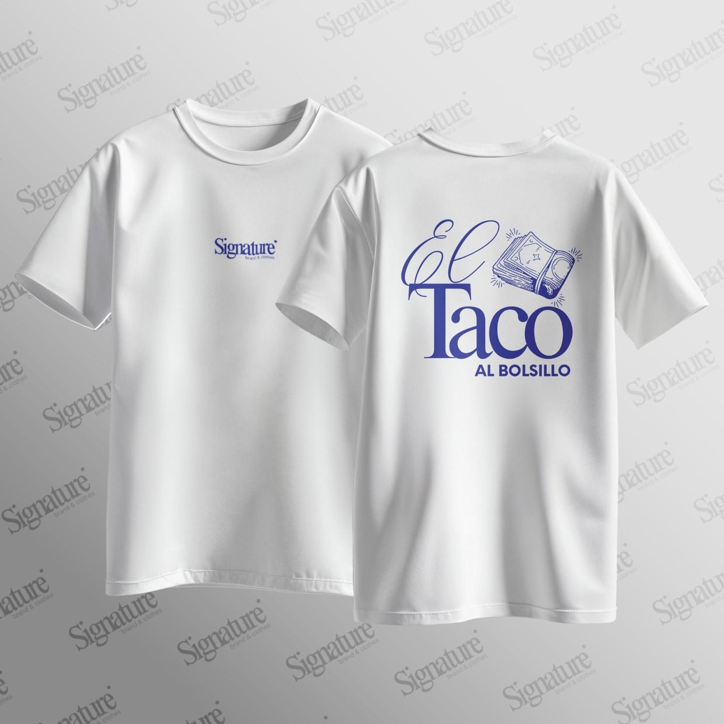 CAMISETA "EL TACO AL BOLSILLO"