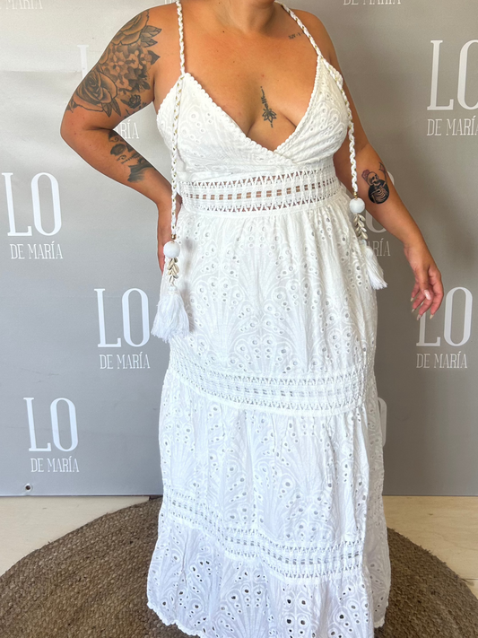 VESTIDO CROCHET CARACOLAS