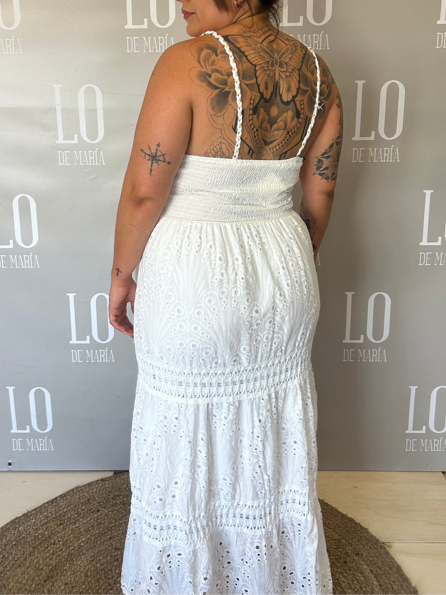 VESTIDO CROCHET CARACOLAS