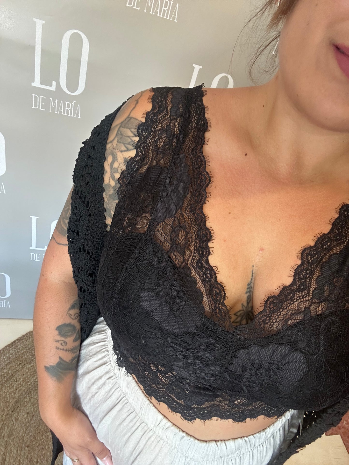 TOP ENCAJE