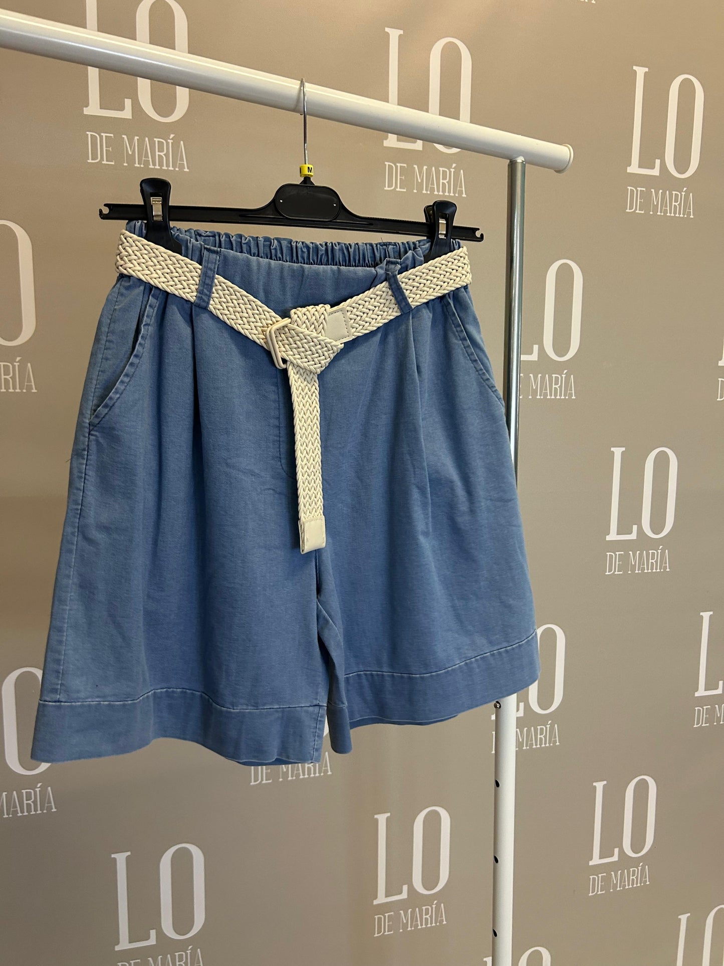 SHORT EFECTO VAQUERO